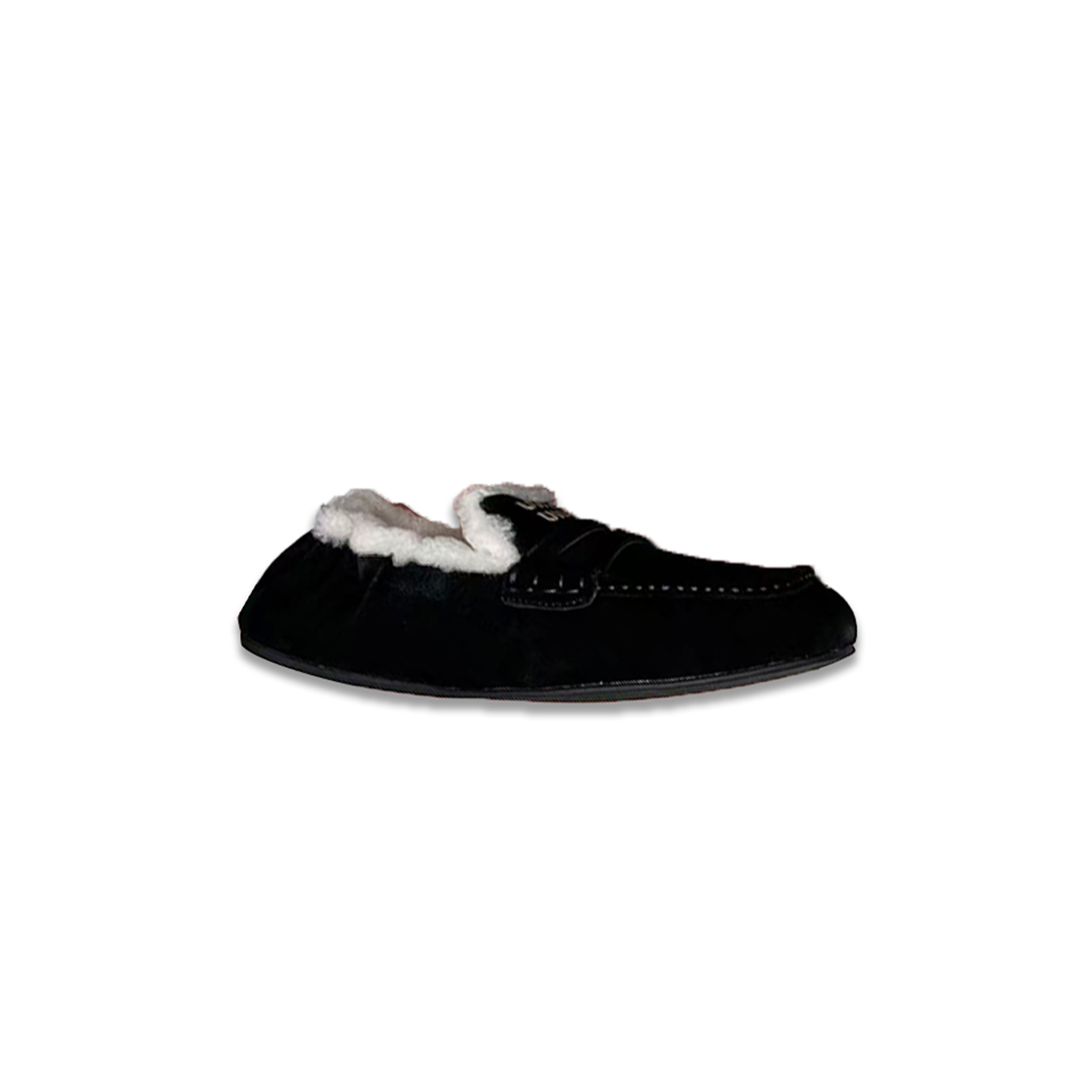 MIU MIU RUCHES SUEDE LOAFERS 5D341E